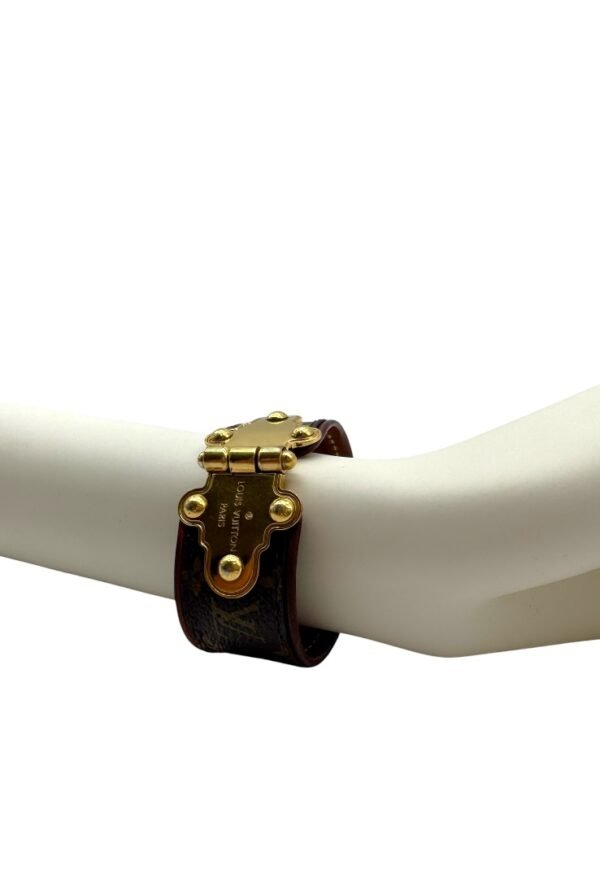 LOUIS VUITTON - SAVE LOCK IT BRACELETE MONOGRAM - Image 4